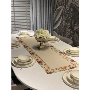 Keten Jasmin Desen Runner 40X140 cm