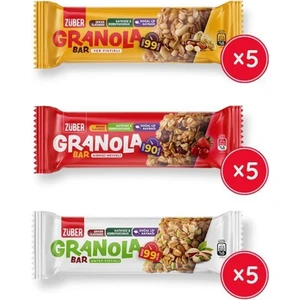 Granola Bar Deneme Paketi 25 gr X 15 Adet