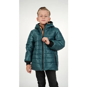 Erkek Çocuk Su ve Rüzgar Geçirmez Içi Kürklü Kapişonlu Mont