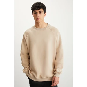 JOHHNY Erkek Vizon Sweatshirt