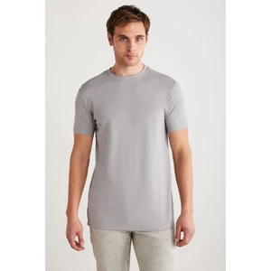 TIAGO Erkek Gri T-Shirt