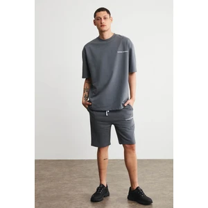Buga Comfort Koyu Gri Şort & Bermuda