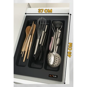 37x49 Mikro Kabartma Desenli Antrasit Kepçelik En 32 Boy 40 Cm'e kadar kesilebilir