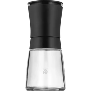 Siyah Baharat Değirmeni Modern Mutfak Aksesuarı Şeffaf Cam ve Sentetik Malzeme ile 1 Adet
