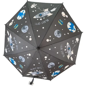 Renk Değiştiren Çocuk Şemsiyesi 85 cm Çap, Otomatik Açma