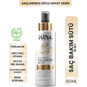 Milk Therapy Saç Bakım Sütü Asi Saçlar İçin Hızlı Uzama Desteği 150 ml