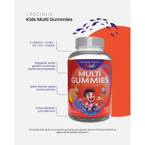 L'ROCHELLE LABORATOIRE KIDS MULTI GUMMIES 60 ADET