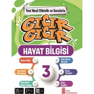 Ata Yayıncılık 3. Sınıf Gıcır Gıcır Hayat Bilgisi