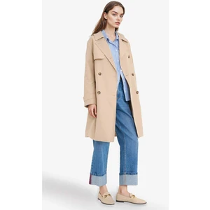 Regular Fit Kemerli Cepli Trençkot