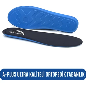 Lord Mountain Memory Foam Spor Ayakkabı Iç Tabanlık, Yumuşak Ortopedik Tabanı, Rahat Tabanlık Siyah