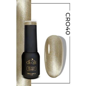 Kalıcı Oje Korean Cat Eye, Kristal Efektli Manyetik Cat Eye / Kedi Gözü CR040 (5 ML)