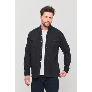 3A Moda Yxcslim Fit Erkek Kot Gömlek