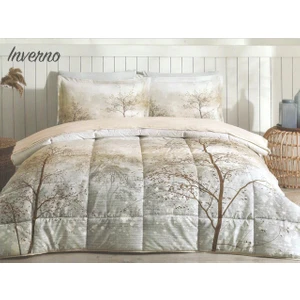 Inverno Çift Kişilik Uyku Seti Bej