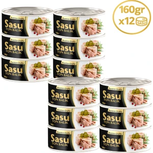 Zeytinyağlı Ton Balığı 12x160G Bütün Dilim