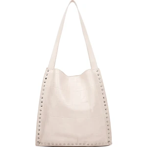 Kadın Bej Baskılı Omuz Çantası 25ABD244126