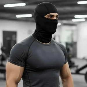 Siyah Ünisex  Kar Maskesi Balaklava Motor Kış Scooter Bisiklet