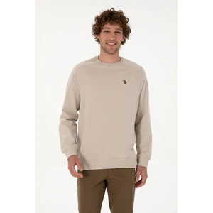 U.s. Polo Assn. Erkek Taş Sweatshirt 50313752-VR049