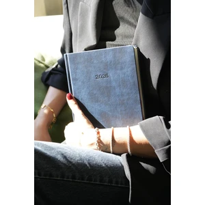 Victoria's Journals Business 2026 Günlük Ajanda 17x24cm Sert Kapak Ivory 80gr. Ayraçlı