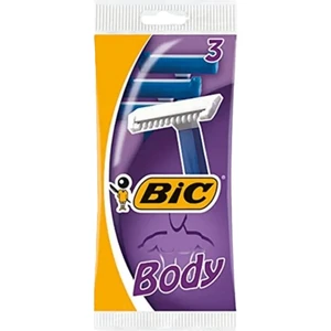 Body Tek Bıçaklı Banyo Tıraş Bıçağı 3'lü Poşet