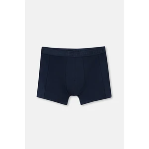 Lacivert Düz Micro Modal Boxer