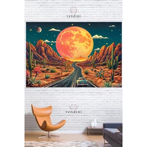 Kaliteli Kumaş , Canlı Renkler Duvar Örtüsü Duvar Halısı Wall Tapestry