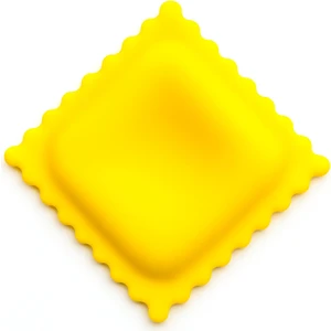 Ravioli Şeklinde Silikon Tezgah Üstü Kirli Kaşıklık Kaşık Altlığı