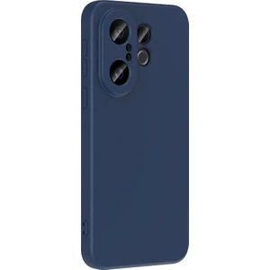 Vivo X200 Fe Uyumlu Kılıf Mara Lansman Soft Silikon Içi Kadife Lacivert