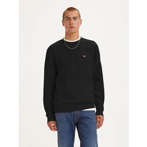 Erkek Bisiklet Yaka Siyah Sweatshirt 34257-0008