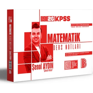 Benim Hocam 2026 Kpss Matematik Ders Notları Benim Hocam Yayınlar