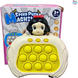 Brother Toys Işıklı Popit Oyun Konsolu Pop It Oyuncak Pamuk Prenses Model