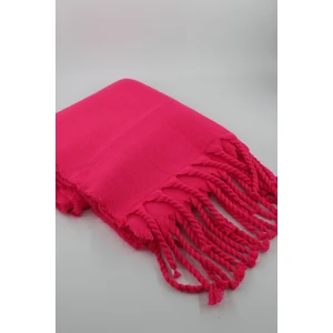 Unisex Puffy Düz Renk Şal Atkı