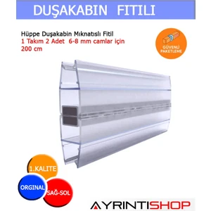 Hüppe Duşakabin Mıknatıslı Fitil 1 Takım 2 Adet