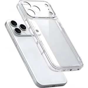 iPhone 17 Pro Max Kılıf Renksiz Şeffaf Kamerası Full Korumalı Yumuşak Darbe Emici Ince Esnek Silikon Kapak