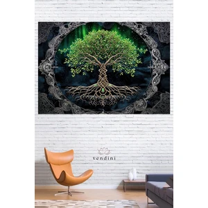 Kaliteli Kumaş , Canlı Renkler Duvar Örtüsü Duvar Halısı Wall Tapestry