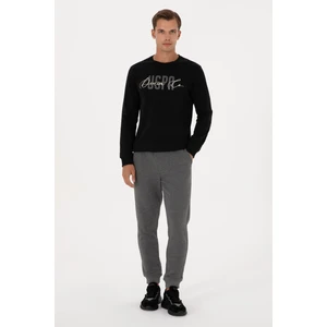 U.s. Polo Assn. Erkek Antrasit Melanj Eşofman Altı 50313765-VR081