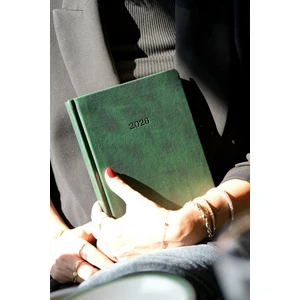 Victoria's Journals Business 2026 Günlük Ajanda 17x24cm Sert Kapak Ivory 80gr. Ayraçlı