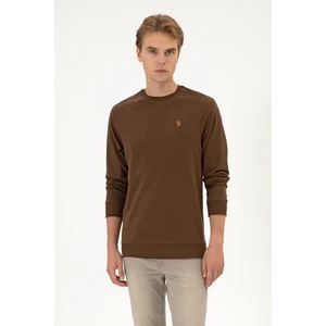 U.s. Polo Assn. Erkek Kahverengi Sweatshirt 50313752-VR029