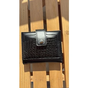 Kadın Ayrılabilir Kartlık Detaylı Rugan Cüzdan - Kartlık ve Bozuk Para Bölmeli, Fermuarlı Cüzdan