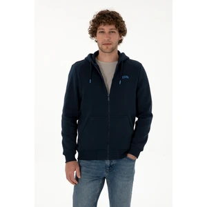 U.s. Polo Assn. Erkek Lacivert Hırka (Örme) 50313755-VR033