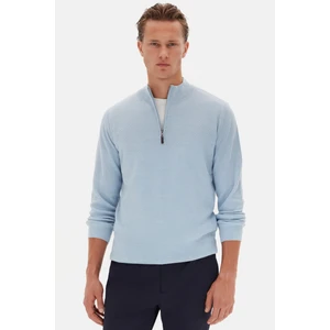 Ds Damat Regular Fit Mavi Kazak