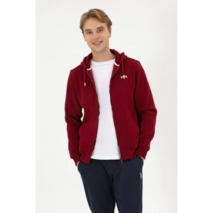 U.s. Polo Assn. Erkek Bordo Hırka (Örme) 50313755-VR014