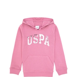 U.s. Polo Assn. Kız Çocuk Koyu Pembe Sweatshirt 50314312-VR167