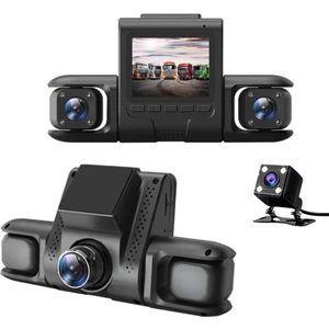 Çift Araç Kamerası 1080P Ir Gece Görüş – 24H Park Modu, Led, Kızılötesi, Kaymaz Tasarım