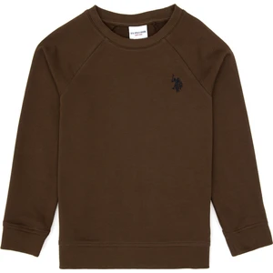 U.s. Polo Assn. Erkek Çocuk Kahverengi Sweatshirt 50313832-VR029