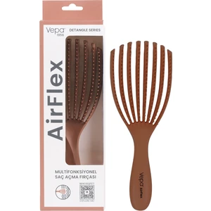 Airflex Multifonksiyonel Dolaşık Açıcı Saç Fırçası, Kolay Tarama, Elektriklenme Önleyici