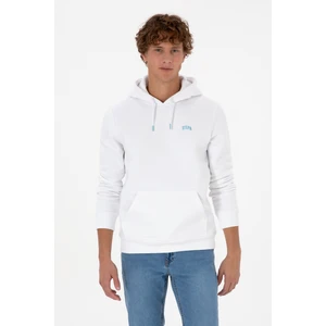 U.s. Polo Assn. Erkek Beyaz Sweatshirt 50315582-VR013