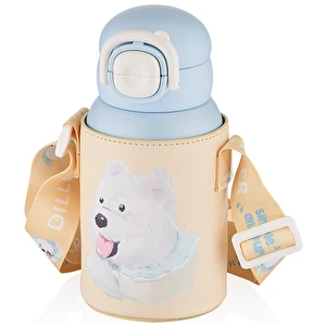 Çelik Termos Matara 520 ml D9241 Sevimli Köpek