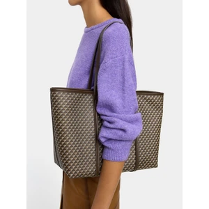 Içi Çıkabilir Baskılı Shopper Omuz Çantası