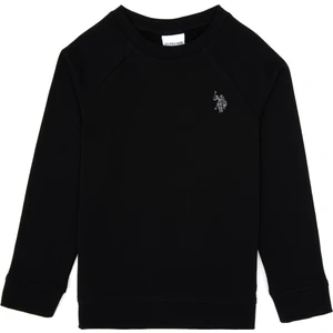 U.s. Polo Assn. Erkek Çocuk Siyah Sweatshirt 50313832-VR046