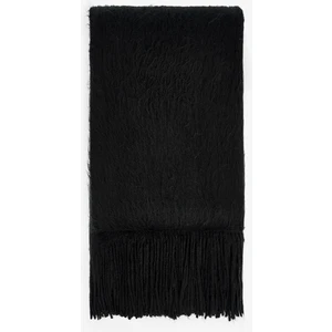 Siyah Warmy Yumuşak Dokulu Atkı